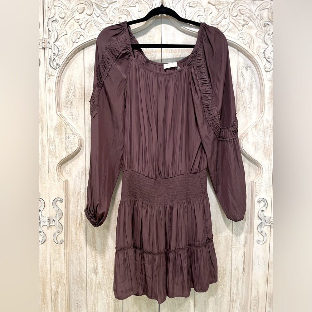Ramy Brook dark purple short dress size small , new without tags never worn